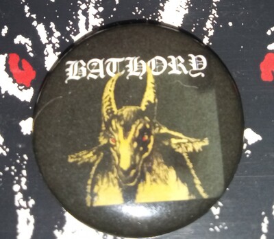 Bathory 1.5" Button