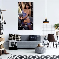 Photo poster, retro,Kelly Tough 1981, large size 24.0157x47.6378 inches. Wall decoration, home decor, gift. - Thumbnail 1