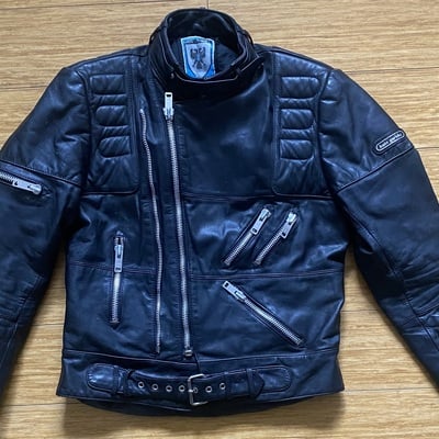 Hein gericke leather motorcycle jacket size 46