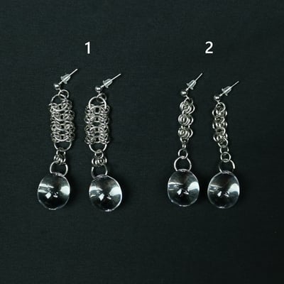 Teardrop earrings