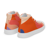 Womens high top canvas shoes - Thumbnail 8