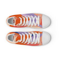Womens high top canvas shoes - Thumbnail 11