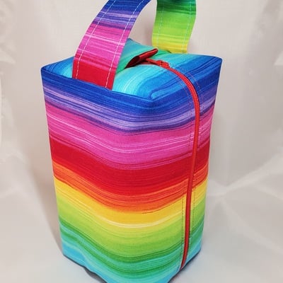 Painted rainbow boxbags - Thumbnail 3