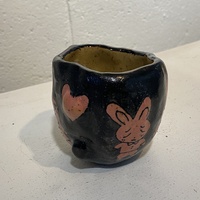 🔴 SOLD Hand Made Pottery "Miffy Teacup" by Inika Agarwal - Thumbnail 5
