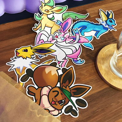 Eevee stickers