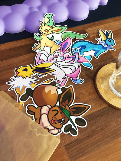 Eevee Stickers