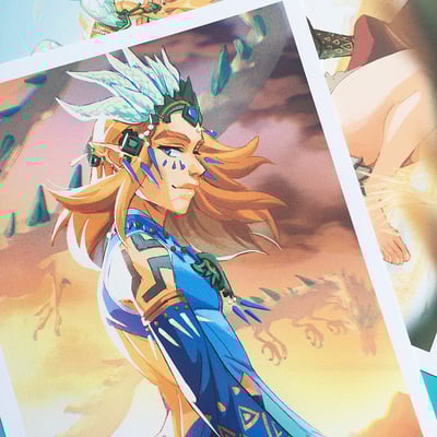 Frost & ember link prints