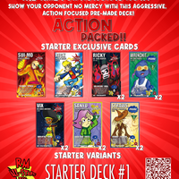 Starter Deck #1 - ACTION PACKED - RM Allstars TCG - Thumbnail 1
