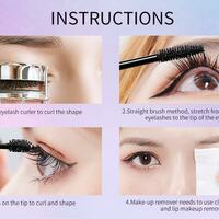 ZEESEA Dark Raspberry Purple Mascara | Japanese  Eye Makeup | Cosplay Party - Thumbnail 6