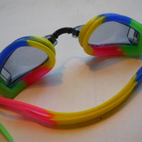 Neon Swimming Diving Goggles with Anti Fog UV Protection P10045 - Thumbnail 2