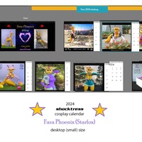 2024 Fara Phoenix: Desktop calendar - Thumbnail 1