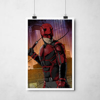 Marvel's Daredevil 12"x18" Print | Red Suit - Thumbnail 2