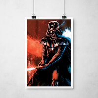 Darth Vader 12x18 Art Print. - Thumbnail 2