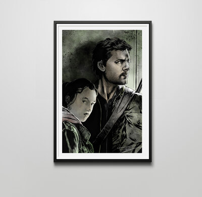 Last of Us 12x18 Art Print.