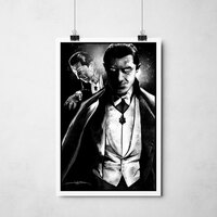 Bela Lugosi Dracula 12”x18” Art Print. - Thumbnail 2