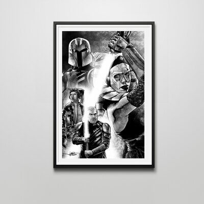 Ahsoka 12"x18" art print | star wars