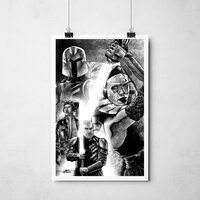 Ahsoka 12"x18" Art Print | Star Wars - Thumbnail 2