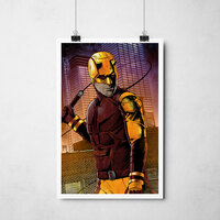 Marvel's Daredevil 12"x18" Print | Red/Yellow Suit - Thumbnail 2