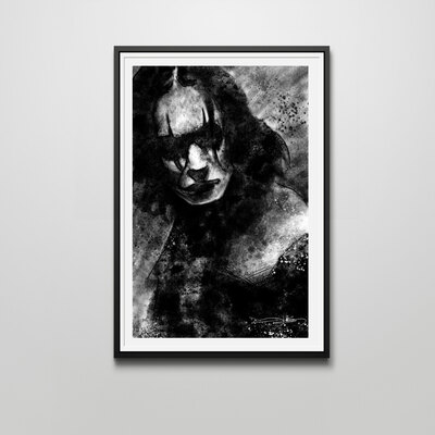 The crow 12x18 art print.