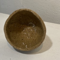 🔴 SOLD Hand Painted Pottery "Bunny and Fish Tea Cup 1" by Inika Agarwal - Thumbnail 6