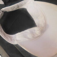 White with Baseball Women's Sun Visor Hat Golf Beach Baseball Sport Hat - Thumbnail 3