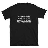 Free Shipping-"TO BE RESPECTED" TEE - Thumbnail 3