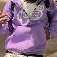 K.I.C FULL ZIP HOODIE - Thumbnail 3