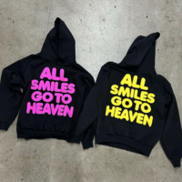 ALL SMILES GO TO HEAVEN HOODIE - Thumbnail 2