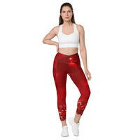 Crossover leggings with pockets - Thumbnail 6
