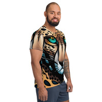 All-Over Print Men's Athletic T-shirt - Thumbnail 2