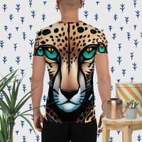 All-Over Print Men's Athletic T-shirt - Thumbnail 2