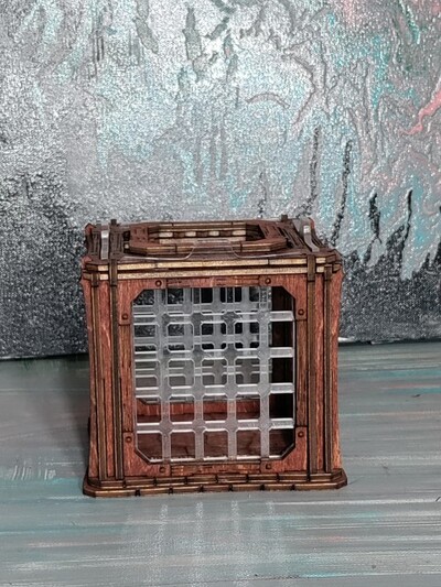 Dice Jail Clear Bars