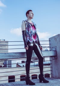 Intrigue Leggings - Shiny Black - Thumbnail 4