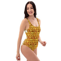 One-Piece Swimsuit - Thumbnail 1