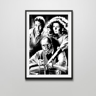 Friday the 13th the series 12x18 art print.
