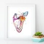 Anatomy poster, Scapula Watercolor print-3