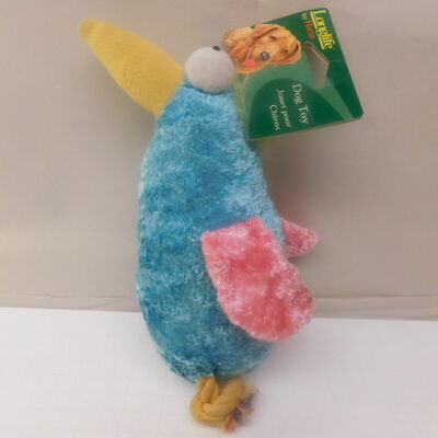 Longlife hartz dog toy plush animal jouet pour chiens penguin bird squeaky sounds