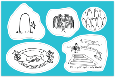 Super Cemetery Stickers