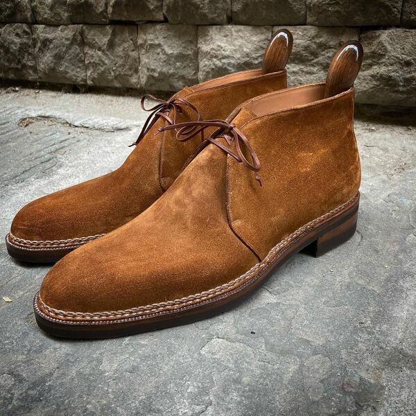 LIght Brown Suede Chukka Boots