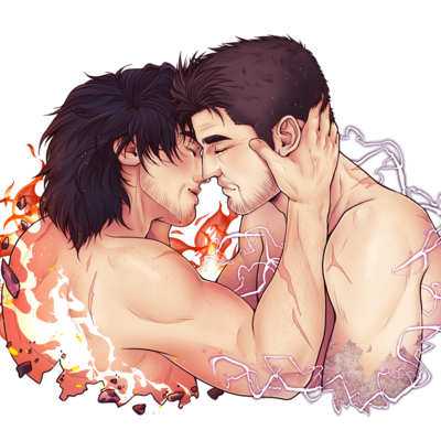 Acrylic keychain - cid and clive