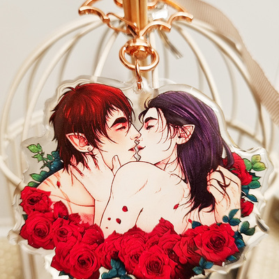 Acrylic keychain - agrougrou - Thumbnail 3