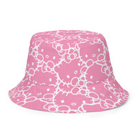 Kitty Pink Reversible bucket hat - Thumbnail 4