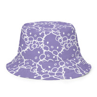  Kitty Purple Reversible bucket hat - Thumbnail 3