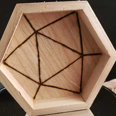 Hex dice tray #7