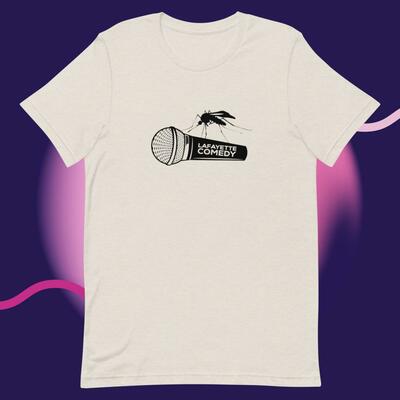 Comedy mosquito unisex t-shirt
