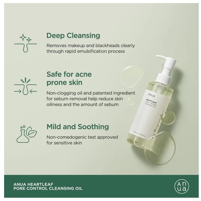 Anua heartleaf pore control cleansing oil