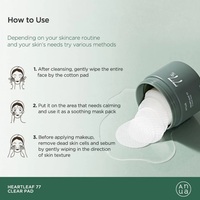 ANUA HEARTLEAF 77% TONER PAD - Thumbnail 3