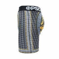 Leopard Printed 2PK Mens Underwear Lingerie lengthen athlete sports boxer shorts breathable underpants P61 - Thumbnail 2