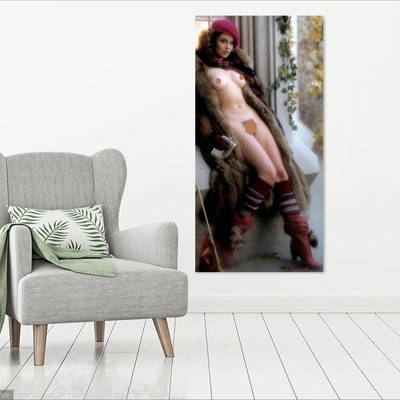 Photo poster, retro,barbara edwards 1983, large size 24.0157x47.6378 inches. wall decoration, home decor, gift.