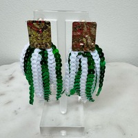 Sequin Earrings - Thumbnail 4